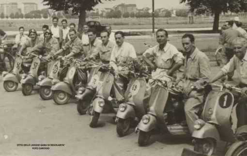 Otto delle Langhe, Gara di regolarità - 1948 (foto Carosso) Otto delle Langhe, Gara di regolarità - 1948 (foto Carosso)