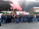 Una presidio dell'ottobre 2025 di fronte all'ex Ilva di Racconigi Una presidio dell'ottobre 2025 di fronte all'ex Ilva di Racconigi