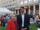 Ab Amajou, presidente ActionAid, con la sindaca di Cuneo Patrizia Manassero Ab Amajou, presidente ActionAid, con la sindaca di Cuneo Patrizia Manassero