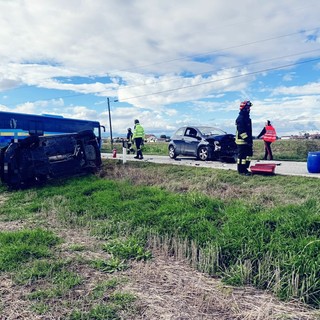 Le auto coinvolte nel sinistro