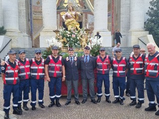 In foto alcuni momenti della festa patronale di Madonna dei Fiori, a Bra