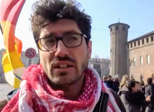 Alex Ammendolia in uno scatto pubblicato dal Cub Sanità