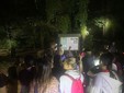 Alcuni momenti dell'emozionante serata dedicata alla passeggiata notturna nel bosco del Merlino a Caramagna, guidata dai cacciatori e animata dalla compagnia teatrale "Le ragazze dell'Unitre" Alcuni momenti dell'emozionante serata dedicata alla passeggiata notturna nel bosco del Merlino a Caramagna, guidata dai cacciatori e animata dalla compagnia teatrale "Le ragazze dell'Unitre"