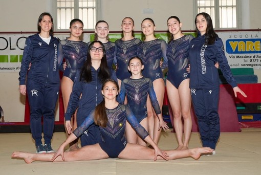GINNASTICA / Cuneoginnastica, esordio stagionale col botto a Biella: entrambe le squadre di artistica staccano il pass per la finale nazionale di Rimini