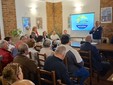 Nelle foto alcuni momenti della serata di presentazione tenuta all'agriturismo Gallina