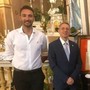 Il consigliere Alberto Galleano con il sindaco Roberto Salvatore