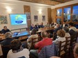 Nelle foto alcuni momenti della serata di presentazione tenuta all'agriturismo Gallina