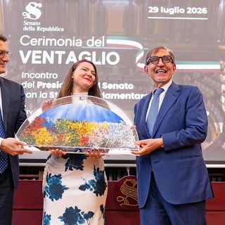 Ieri in Senato la cerimonia del Ventaglio