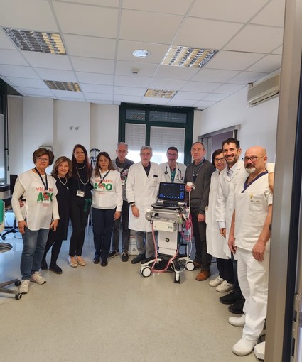 Associazione Volontari Ospedalieri di Mondovì donano una sonda all’ospedale