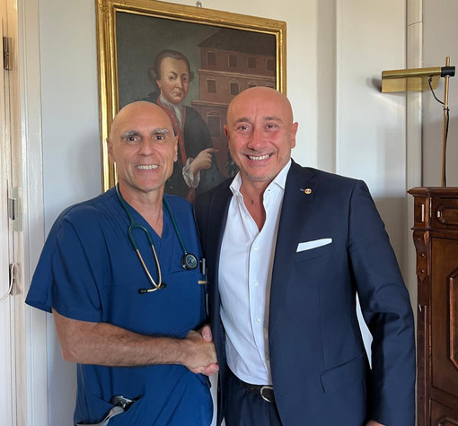 Da sinistra, Lauria e Tranchida Da sinistra, Lauria e Tranchida