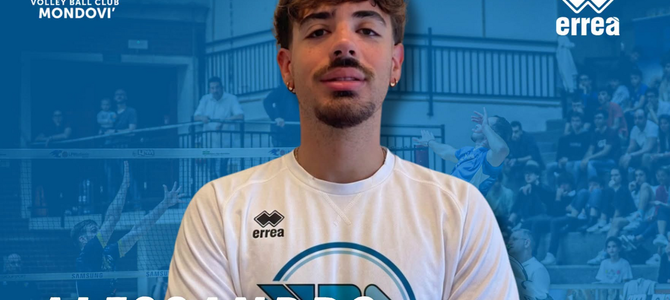 VOLLEY / Colpo in attacco per Mondovì: arriva il giovane talento Alessandro Marchese