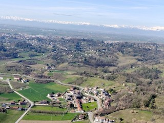 Le campagne ai piedi di Pocapaglia