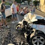 Il luogo dell'incidente e i soccorsi sul posto Il luogo dell'incidente e i soccorsi sul posto