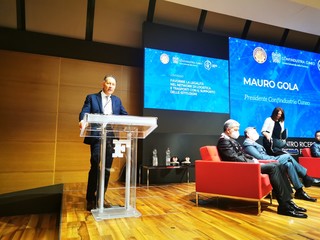 L'intervento del presidente di Confindustria Cuneo Mauro Gola