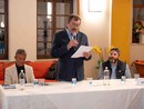 Nelle foto alcuni momenti del partecipato incontro promosso da Anap Confartigianato. Sopra il presidente di ANAP Cuneo Andrea Lamberti Nelle foto alcuni momenti del partecipato incontro promosso da Anap Confartigianato. Sopra il presidente di ANAP Cuneo Andrea Lamberti