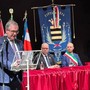 Marco Gallo mentre accoglie a Ceva il Principe Alberto II di Monaco Marco Gallo mentre accoglie a Ceva il Principe Alberto II di Monaco