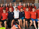 I cinque portacolori della ValleBelbo Sport con il Team Dimensione Nuoto
