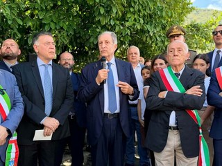 Nelle foto alcuni momenti dell'inaugurazione