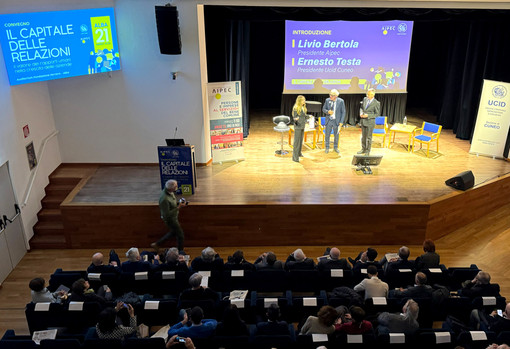 Un momento del convegno “Il capitale delle relazioni” svoltosi in Fondazione Ferrero ad Alba lo scorso 21 marzo