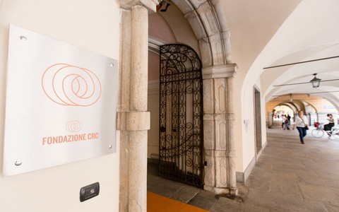 La sede della Fondazione Crc, in via Roma a Cuneo