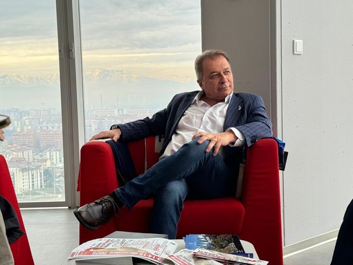 L'assessore al Commercio, Agricoltura e Cibo, Turismo, Sport e Post-olimpico, Caccia e Pesca, Parchi della Regione Piemonte Paolo Bongioanni