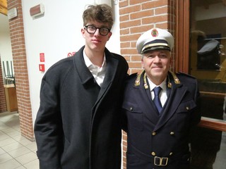 Alcuni momenti della presentazione tenuta ieri