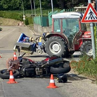 I mezzi coinvolti nell'incidente
