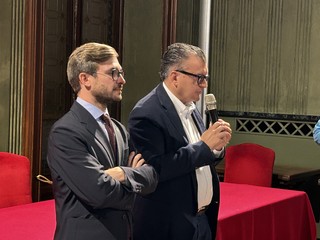 Alcuni momenti della cerimonia tenuta in Sala Consiglio Alcuni momenti della cerimonia tenuta in Sala Consiglio