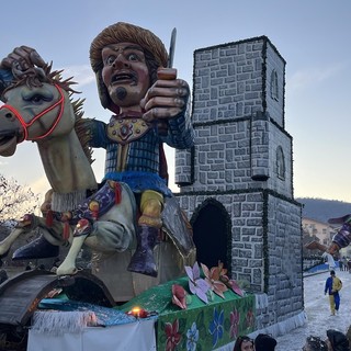 Domenica prima sfilata del 71° Carnevale di Busca