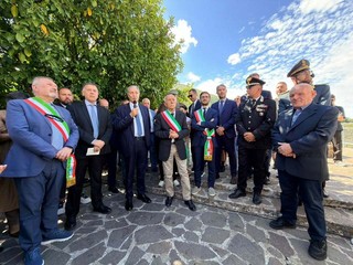 Nelle foto alcuni momenti dell'inaugurazione