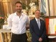 Il consigliere Alberto Galleano con il sindaco Roberto Salvatore Il consigliere Alberto Galleano con il sindaco Roberto Salvatore
