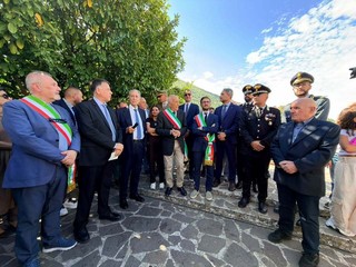 Nelle foto alcuni momenti dell'inaugurazione