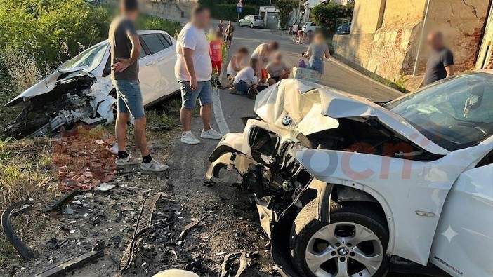 Il luogo dell'incidente e i soccorsi sul posto