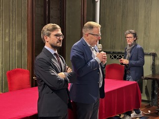Alcuni momenti della cerimonia tenuta in Sala Consiglio Alcuni momenti della cerimonia tenuta in Sala Consiglio