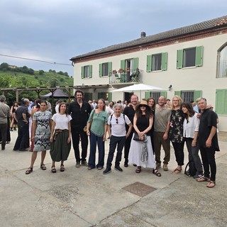 Ieri a Castiglione Tinella, nella sede di Artefora, l'inaugurazione del festival arte contemporanea “La collina sale sempre”