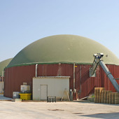 Un impianto a biogas Un impianto a biogas