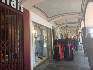 Monsignor Bodo e il Cardinale Giuseppe Versaldi