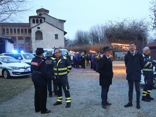 Alcuni momenti della presentazione tenuta ieri