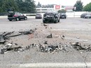 Il punto dello scontro e l'auto guidata dall'uomo Il punto dello scontro e l'auto guidata dall'uomo