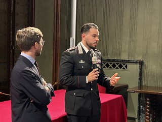 Alcuni momenti della cerimonia tenuta in Sala Consiglio Alcuni momenti della cerimonia tenuta in Sala Consiglio
