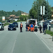 Il soccorsi in via Torino