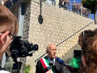 Nelle foto alcuni momenti dell'inaugurazione
