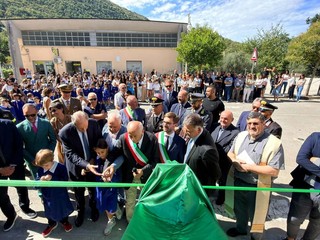 Nelle foto alcuni momenti dell'inaugurazione