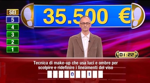 Il tarantaschese Giorgio Giuliano nuovo campione di "Caduta Libera" Il tarantaschese Giorgio Giuliano nuovo campione di "Caduta Libera"