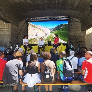 Alcuni momenti del talk “Piemonte Bike Experience: emozioni tra due ruote”