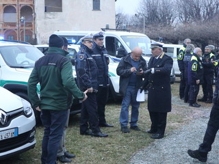 Alcuni momenti della presentazione tenuta ieri
