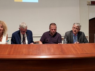 Nelle foto alcuni momenti della presentazione