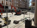 Il cantiere aperto in via Principi di Piemonte a Bra Il cantiere aperto in via Principi di Piemonte a Bra