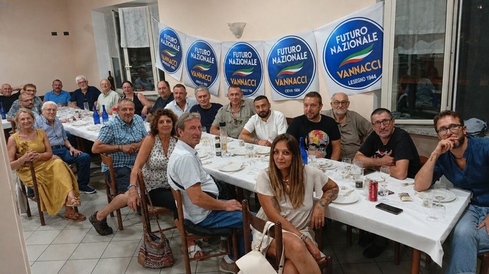 I partecipanti all'incontro di Bagnasco