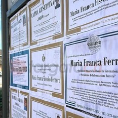 Lutto cittadino, domani, per i funerali di Maria Franca Fissolo Ferrero Lutto cittadino, domani, per i funerali di Maria Franca Fissolo Ferrero